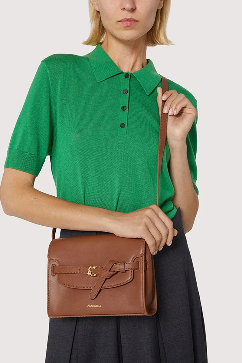 COCCINELLE Black SABINE Crossbody for Women | Best Price UAE